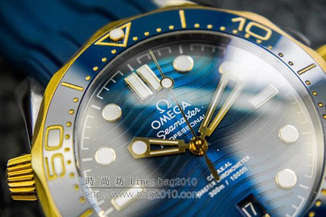 OMEGA手錶 巴塞爾全新海馬300系列潛水表 歐米茄機械男士腕表 OMEGA高端男表  hds1326